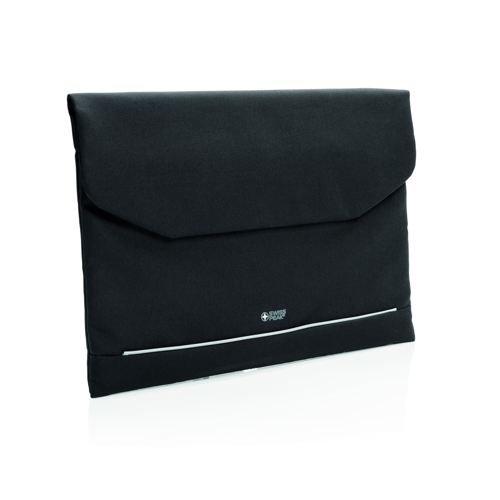 Pochette ordinateur 15.6" avec poche anti RFID Swiss Peak