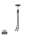 Bracelet téléphone avec câble 60W en rPET RCS LoopAmp
