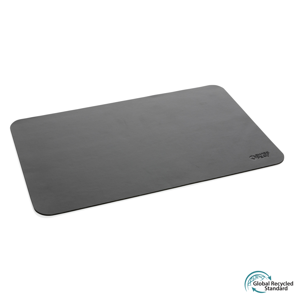 Swiss Peak Tapis de souris en PU recyclé GRS