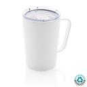 Mug moderne en acier inoxydable recyclé RCS avec couvercle