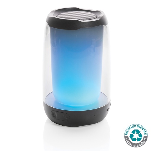 Enceinte Lightboom 5W en plastique recyclé RCS