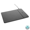 Tapis de souris en PU RCS avec chargeur 10W Swiss Peak