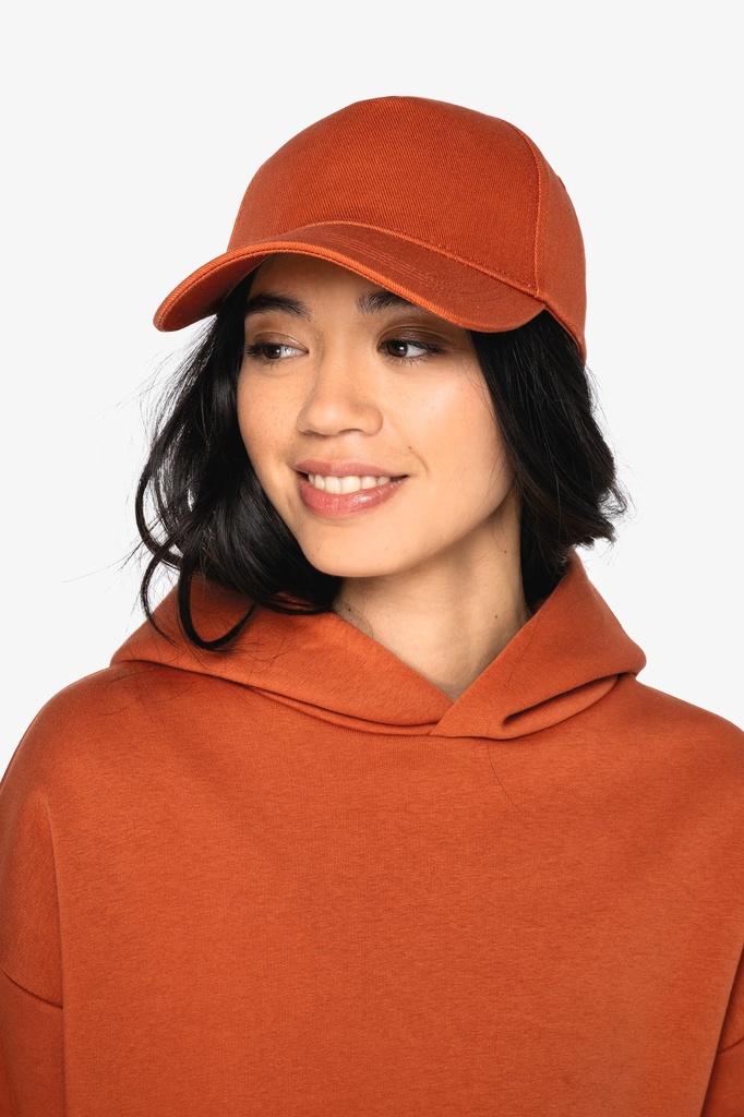 Casquette écoresponsable 5 panneaux unisexe