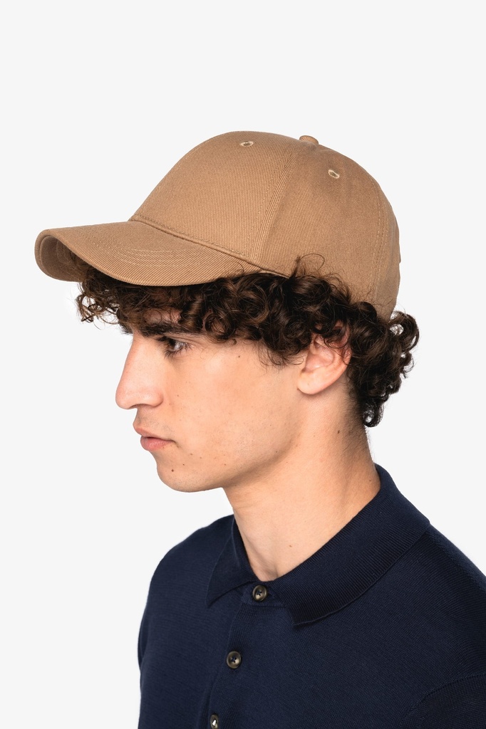 Casquette écoresponsable 6 panneaux unisexe