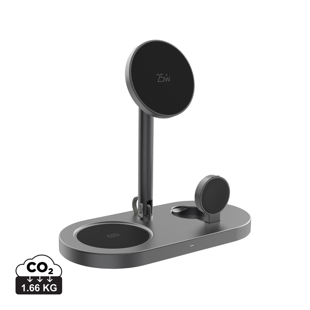 [KX092308] Chargeur magnétique 25W pour bureau Quantum RCS