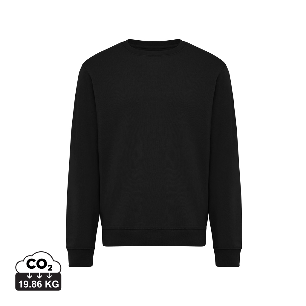 Sweater à col rond en coton recyclé IQONIQ Torla