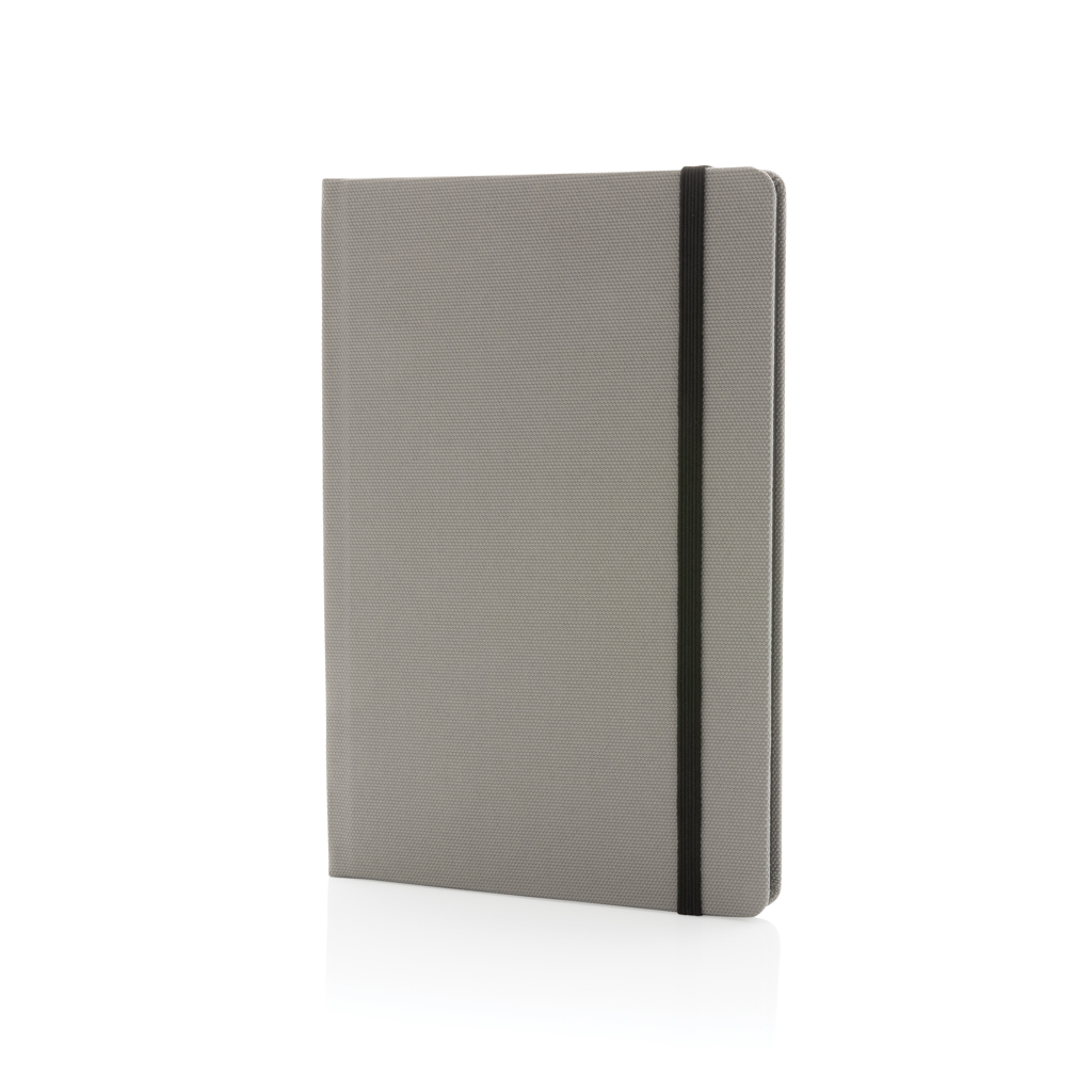 [KX120954] Carnet A5 en rPET certifié GRS (gris)