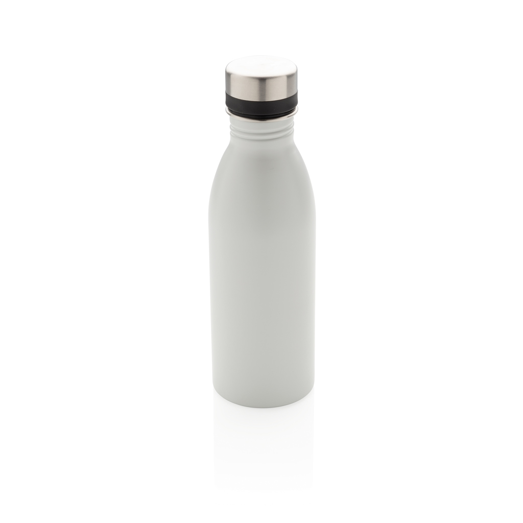 [KX115171] Bouteille d’eau 500ml en acier inoxydable recyclé RCS (blanc)