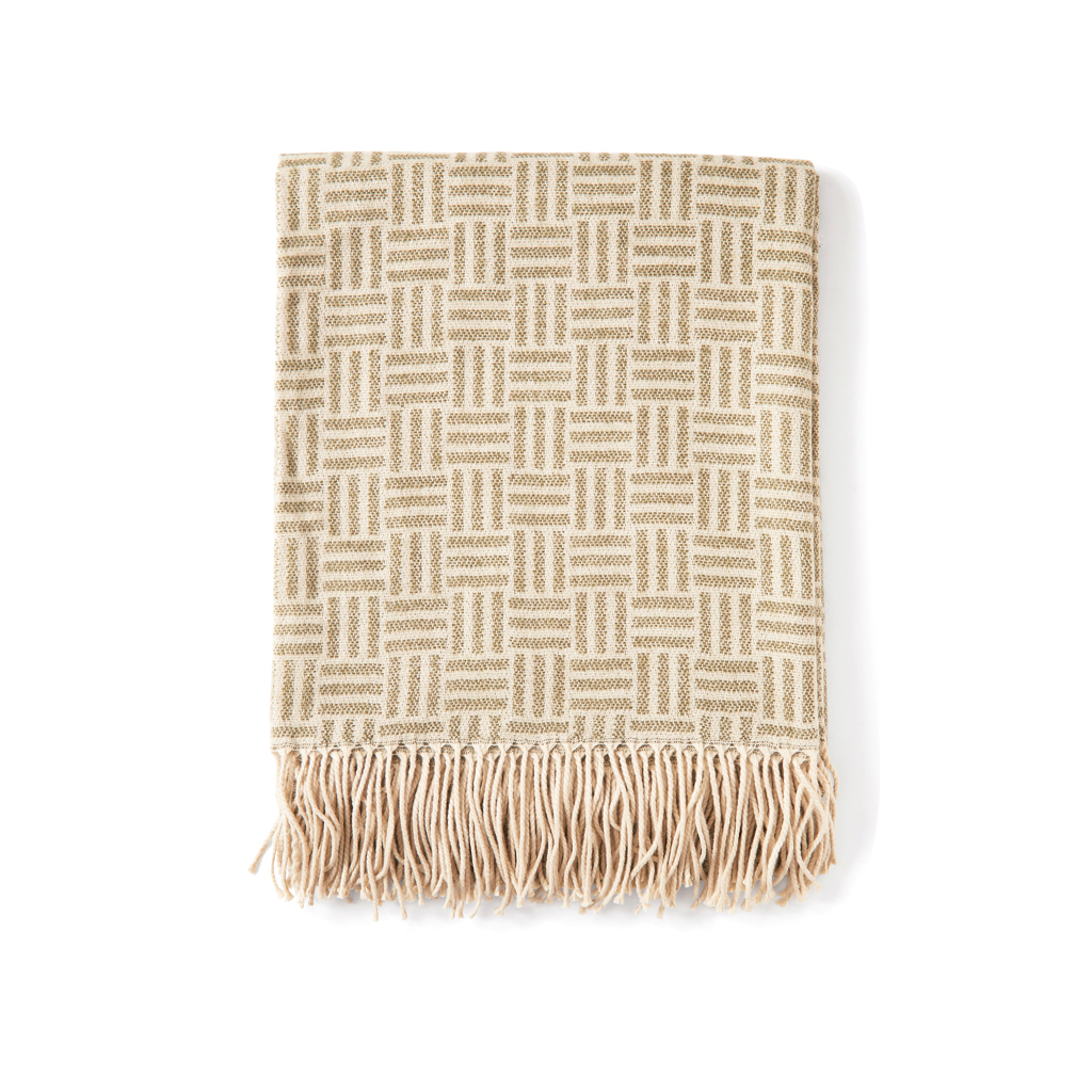 [KX021915] VINGA Plaid Lenox (gris)