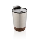 Tasse à café en liège et en acier inoxydable GRS
