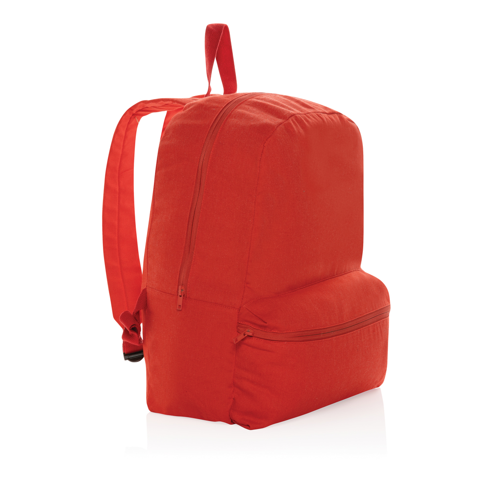 [KX102970] Sac à dos en toile recyclé 285 g/m² Impact Aware™ (rouge)