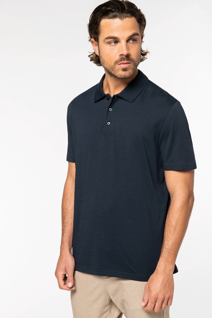 [122105] Polo homme - 155g (s, black)
