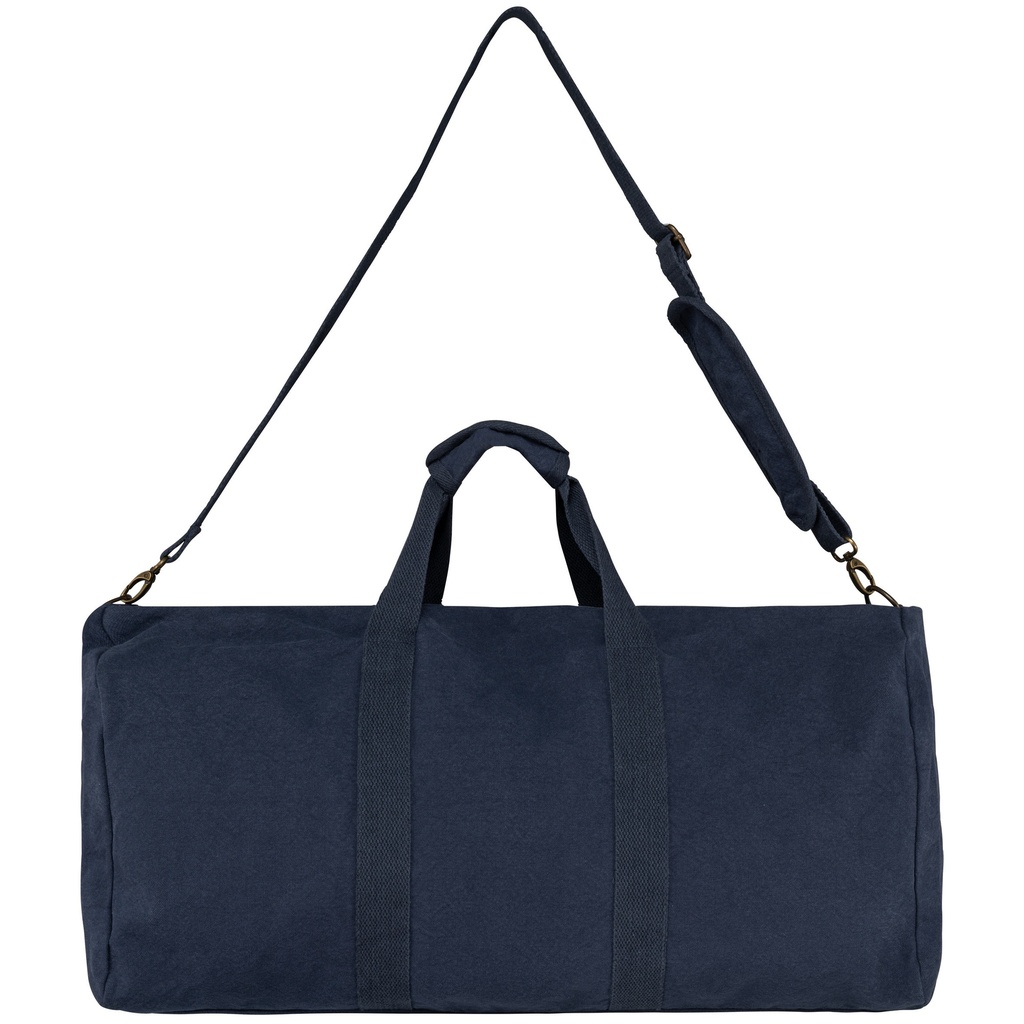 [030167] Sac voyage vintage (washed navy blue)