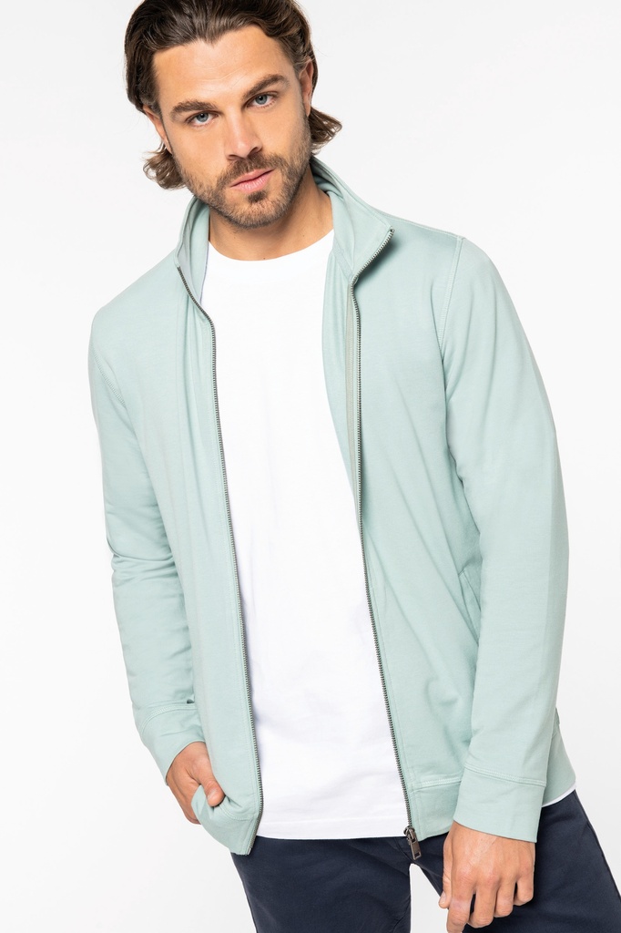 [122128] Veste col montant homme - 260g (s, navy blue)