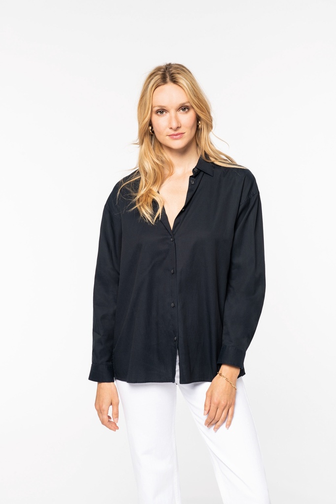 Chemise evasée Lyocell TENCEL™ femme - 125g