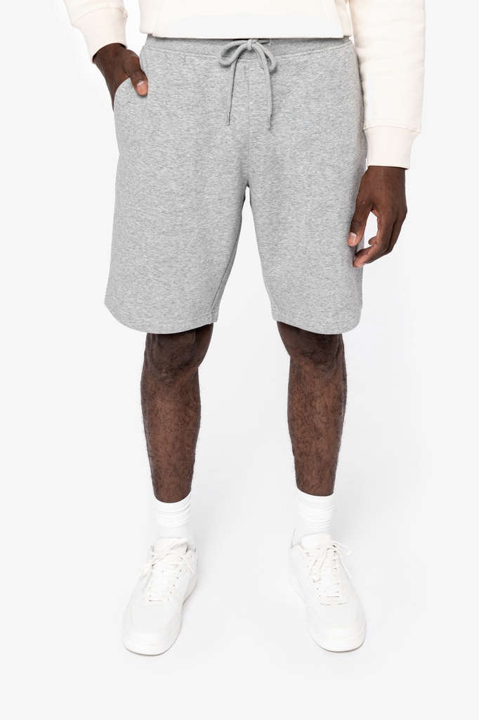 [122157] Bermuda molleton homme - 300g (s, black)