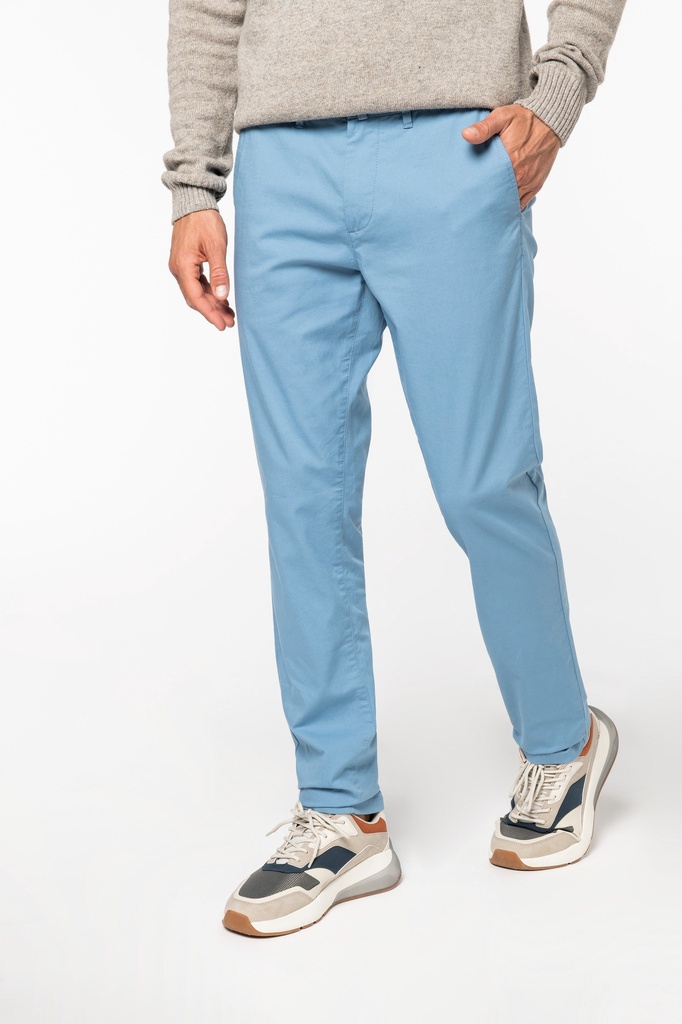 [122181] Pantalon chino homme - 235g (36 fr, navy blue)