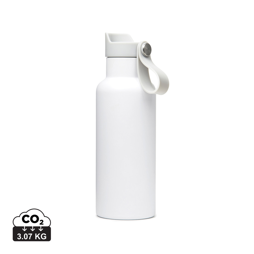 [KX116763] VINGA Bouteille isotherme 500ml pour le sport Balti (blanc)