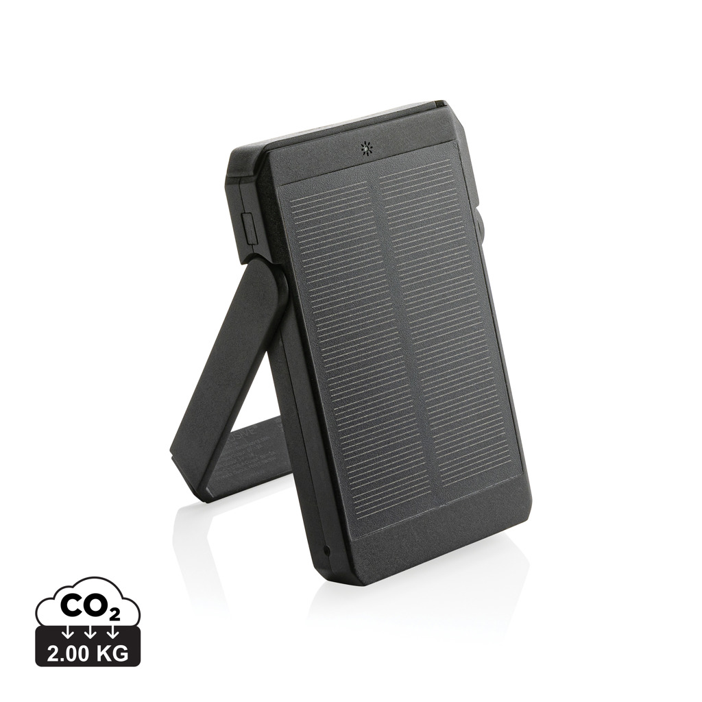 Powerbank solaire 5000 mAh et 10W en plastique RCS Skywave