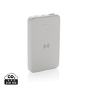 Powerbank 5000mAh avec induction 5W en plastique recyclé RCS