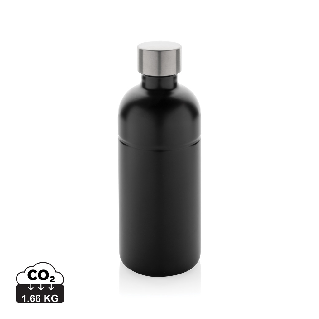 [KX116749] Bouteille pour boisson gazeuse en acier recyclé RCS (noir)
