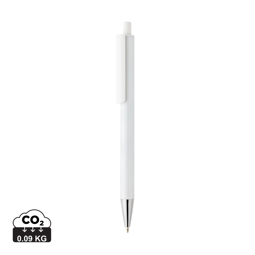 [KX144020] Stylo en aluminium recyclé certifié RCS Amisk (blanc)