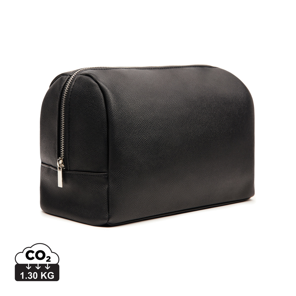 [KX104237] VINGA Trousse de toilette en PU RCS Bermond (noir)