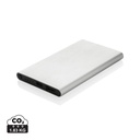 Powerbank 4000mAh en plastique recyclé/aluminium RCS