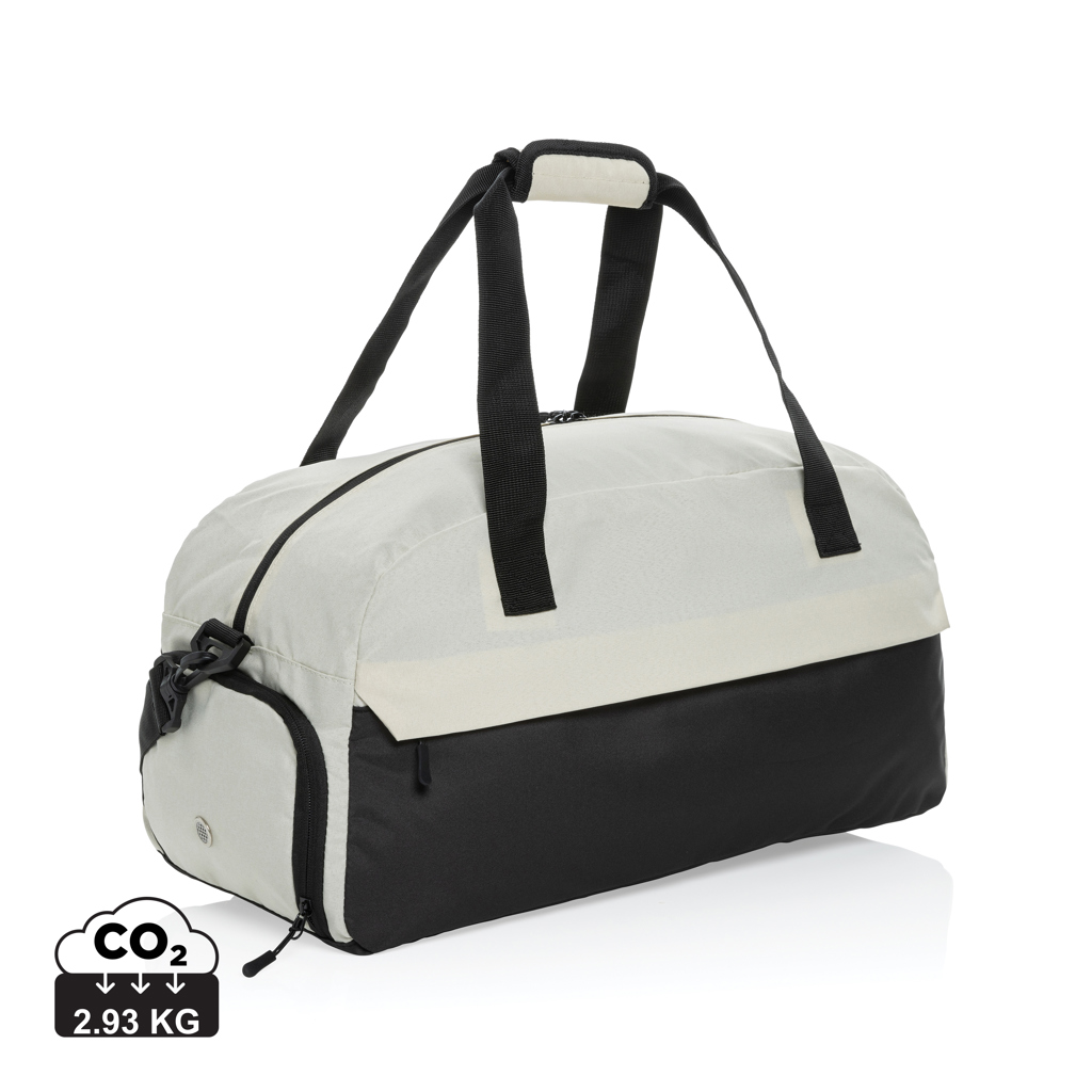 [KX1015065] Sac de sport en rPET AWARE™ Kazu (blanc)