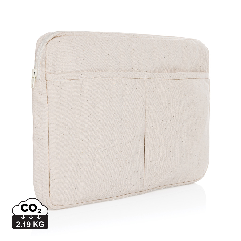 Pochette ordinateur 15,6'' en coton recyclé AWARE™ Laluka