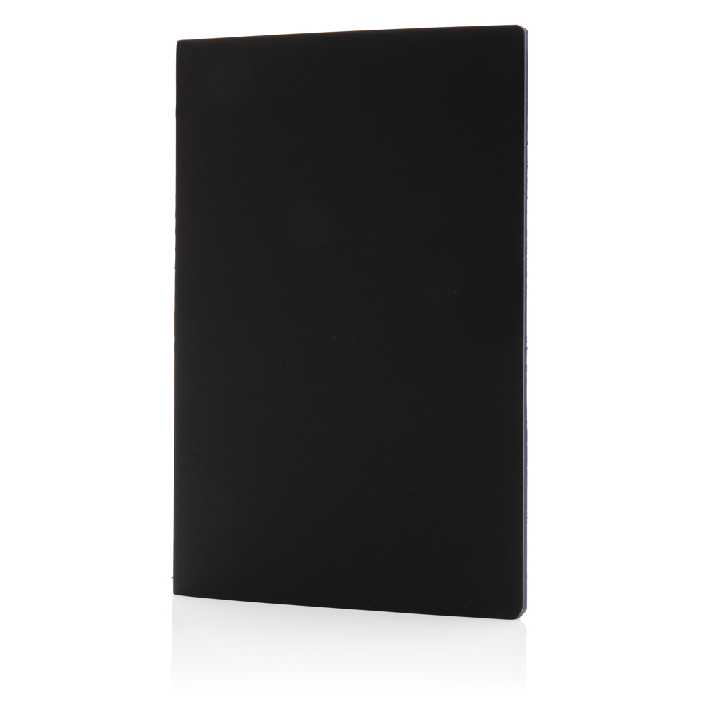 Carnet de notes A5 avec couverture souple et bord coloré