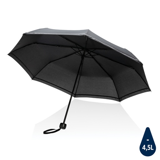 Mini parapluie 20.5" rPET 190T réfléchissant Impact AWARE™