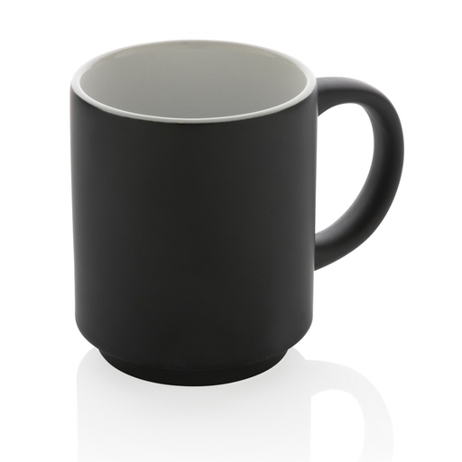 Mug en céramique empilable