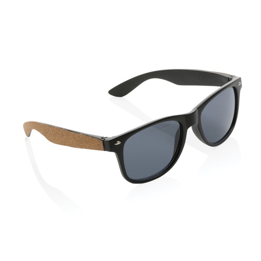 [KX170079] Lunettes de soleil en PC recyclé GRS avec liège FSC®