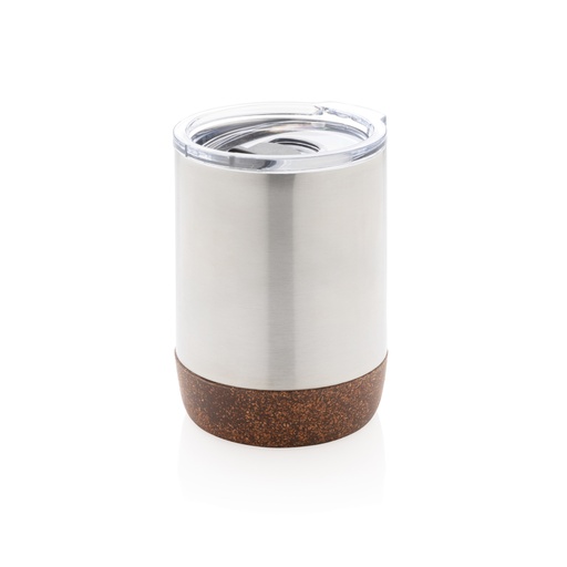 Petite tasse à café en liège et acier recyclé RCS