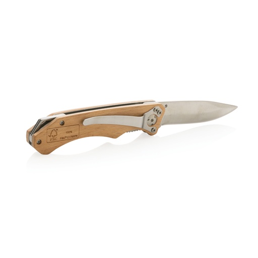 [KX050634] Couteau d'extérieur en bois FSC®