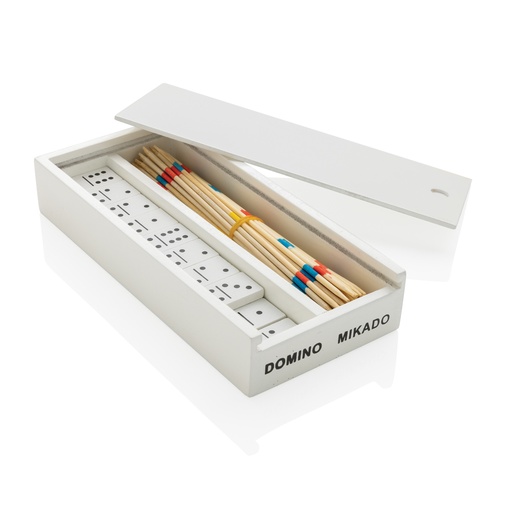 [KX030133] Jeu de mikado/domino en boîte en bois FSC®