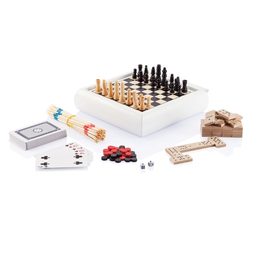 [KX030136] Set de jeux 5 en 1 en bois FSC®