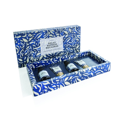 [KX022299] Coffret cadeau de luxe - Relax Refresh Recharge