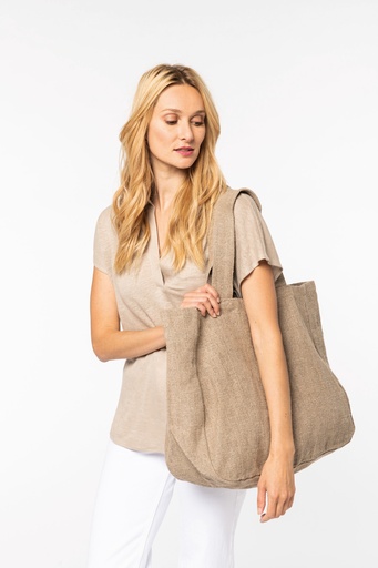 [030166] Sac shopping en jute