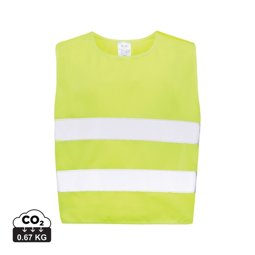 Gilet haute visibilité de signalisation en rPET GRS 3-6 ans