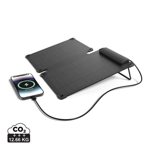 [KX090591] Panneau solaire portable en plastique recyclé 10W Solarpulse