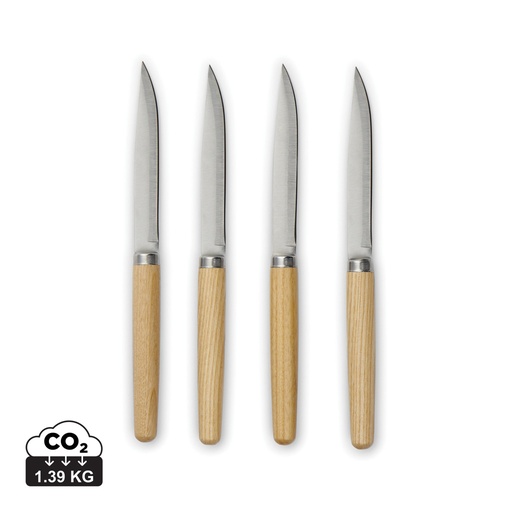 [KX022739] VINGA Couteaux à viande 4pcs Retro