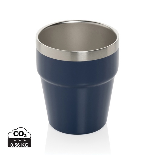 [KX1114029] Tasse à café 300ml à double paroi en acier RCS Clark