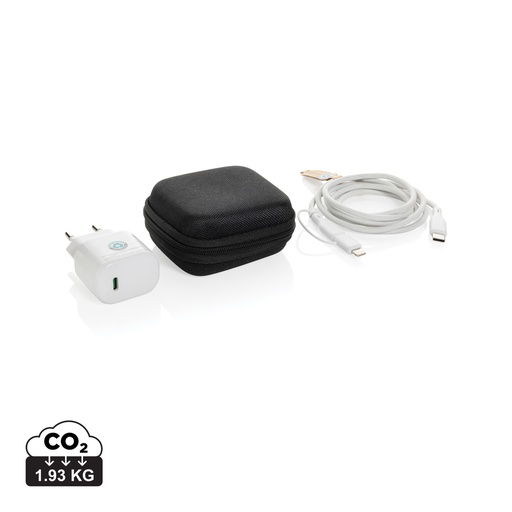 [KX090623] Set de 2 chargeurs 20W en PET recyclé RCS Boost