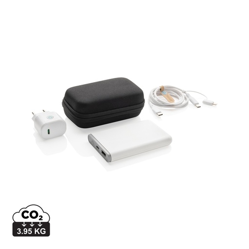 [KX090624] Set de 3 chargeurs 20W et type C en PET recyclé RCS Surge
