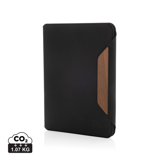 [KX040090] Conférencier A5 en noyer et rPET AWARE™ Teri