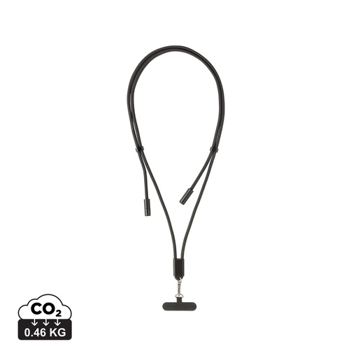 [KX010594] Cordon téléphone réglable avec câble 60W en rPET RCS LoopAmp