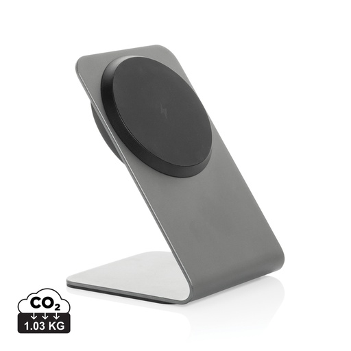 [KX090933] Support de recharge magnétique 15W en aluminium Terra