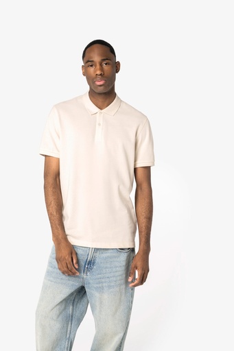 Polo écoresponsable maille piquée homme